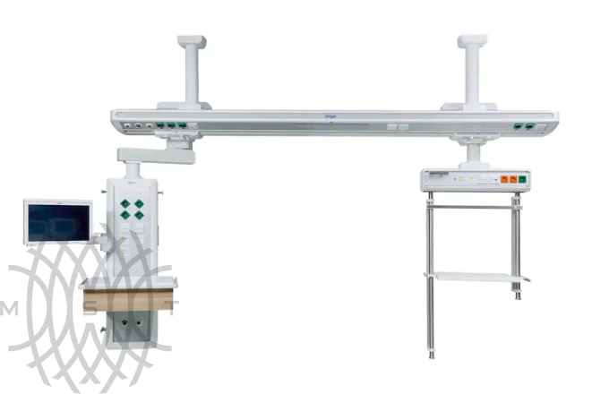 Потолочная реанимационная медицинская консоль Draeger Ponta